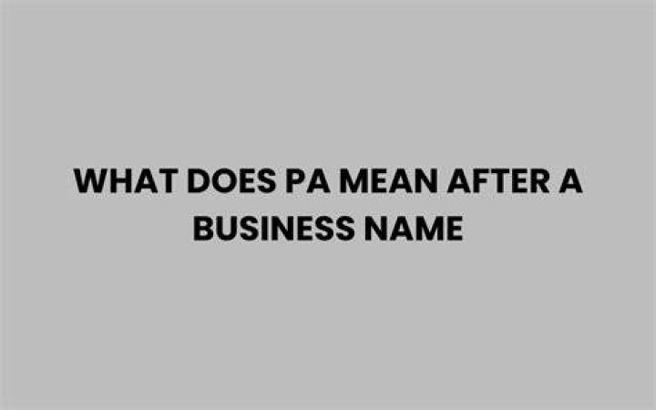 What does PA mean after a lawyer's name?