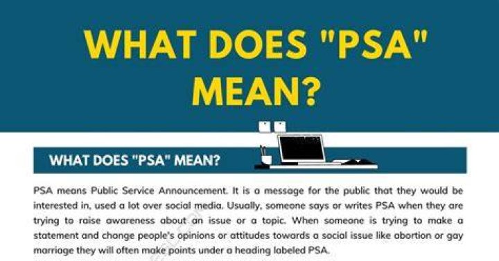 What does PSA stand for on the stock market?