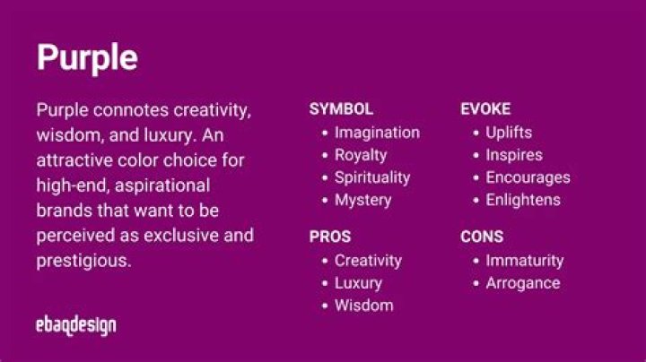 What does purple stand for in death?