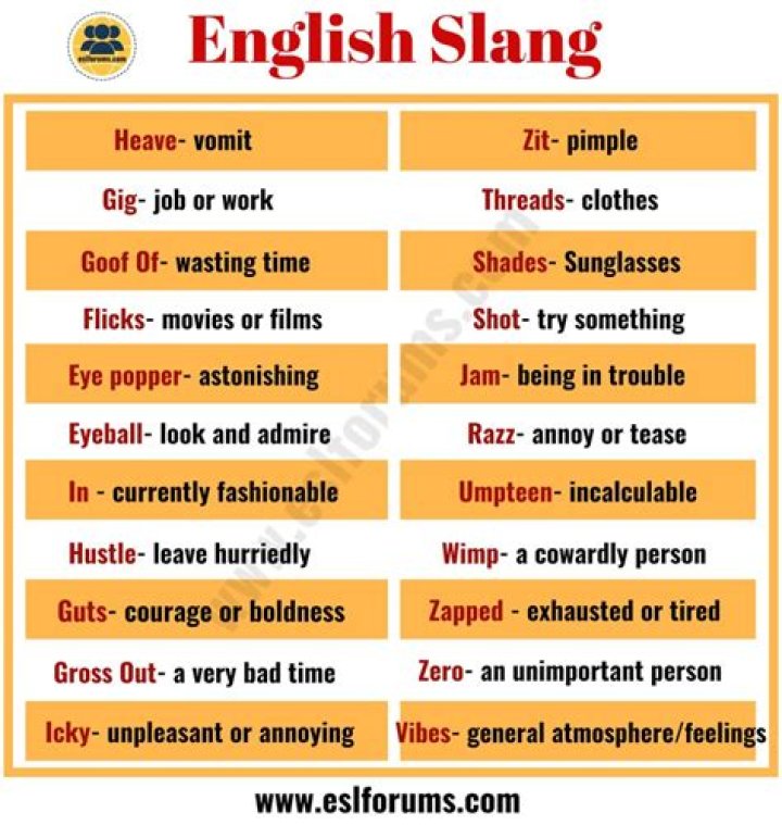What does rock mean in slang?