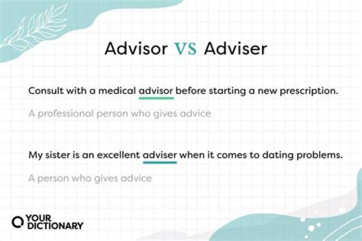 What does sales Advisor mean?