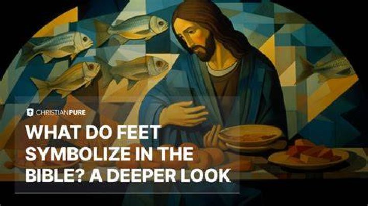 What does sandals symbolize in the Bible?