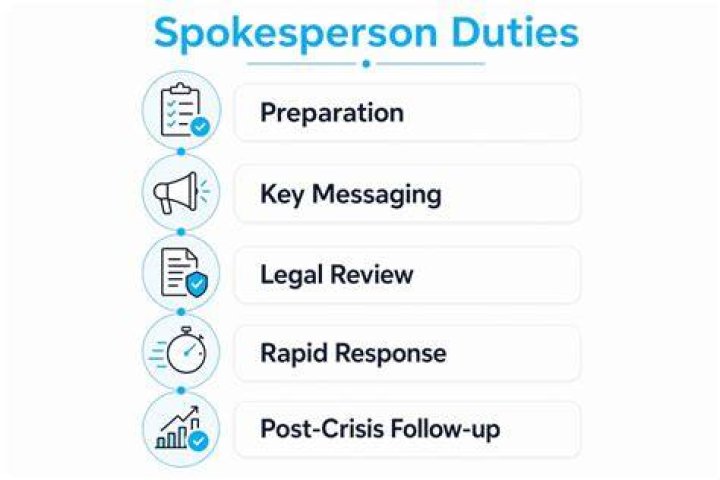 What does spokesperson mean in business?