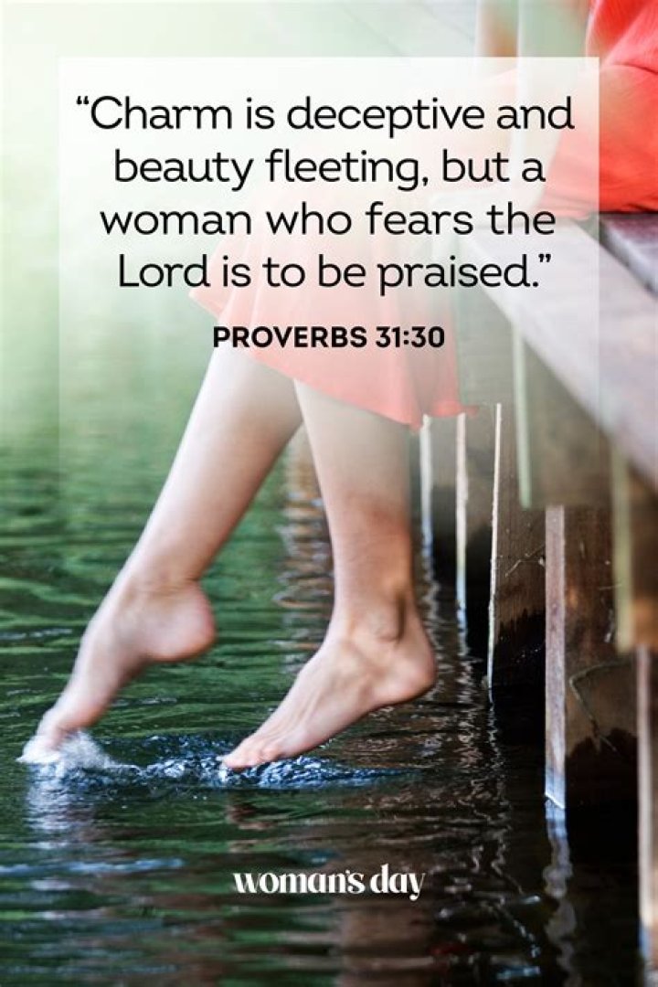 What does the Bible say about beautiful woman?