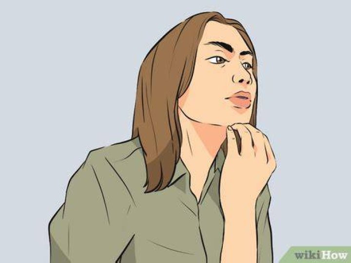 What does the chin flick mean?