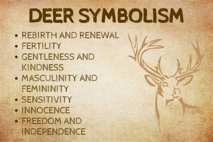 What does the deer symbolize in rdr2?