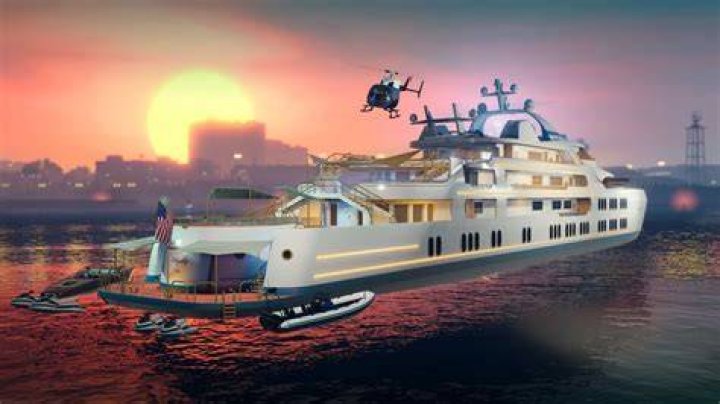 What does the Galaxy super yacht do?