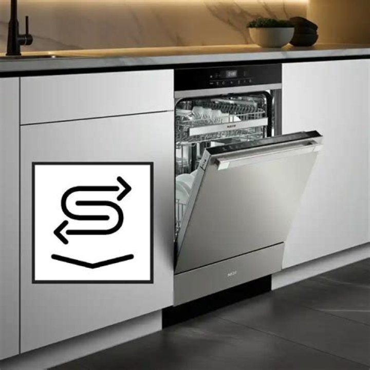 What does the S symbol mean on a dishwasher?