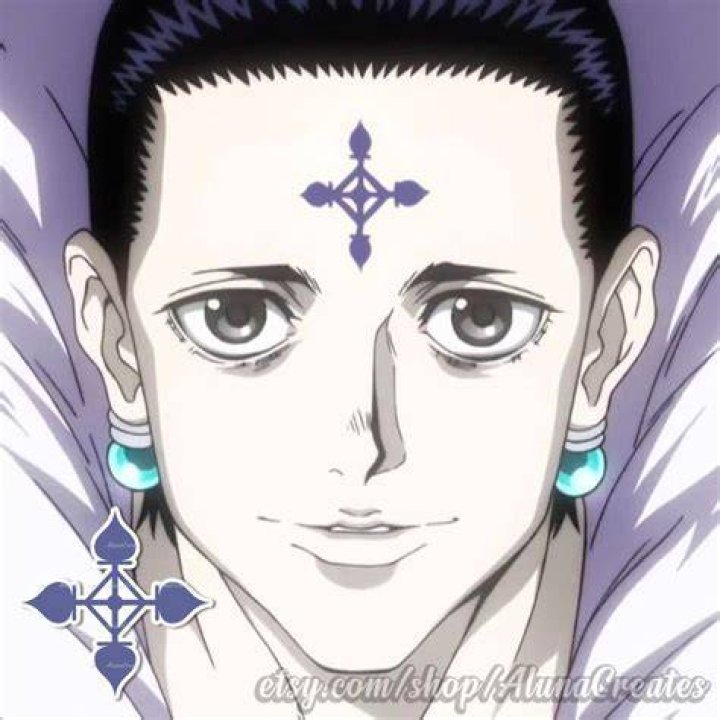 What does the symbol on Chrollo's forehead mean?