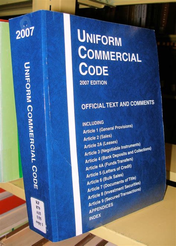 What does the Uniform Commercial Code UCC govern?