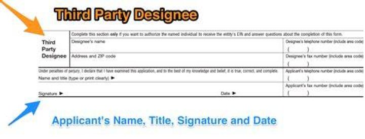 What does third party designee mean on tax return?