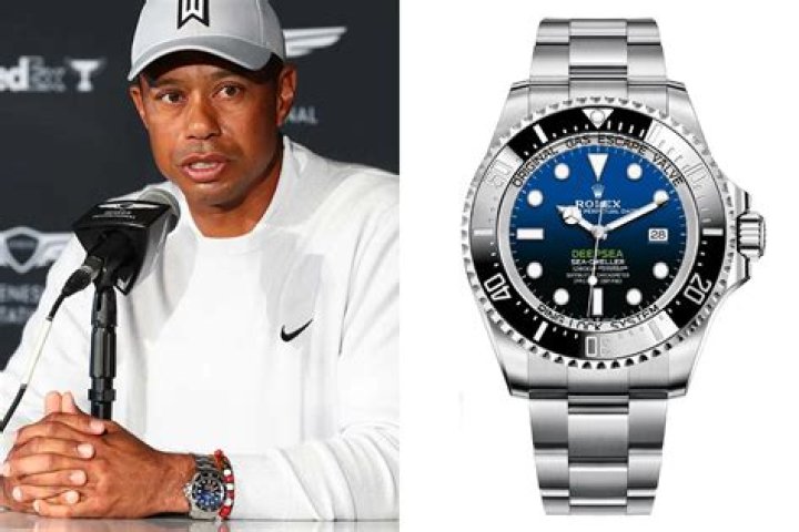 What does Tiger Woods pay Rolex?