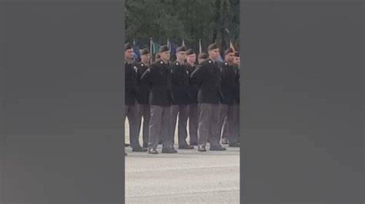 What does turning blue in the Army mean?