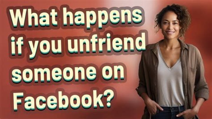 What does unfriending someone mean?