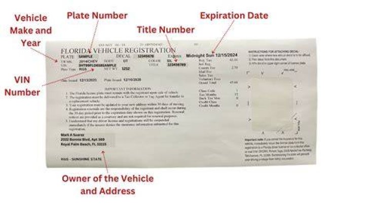 What does vehicle registration fees mean on Turbotax?