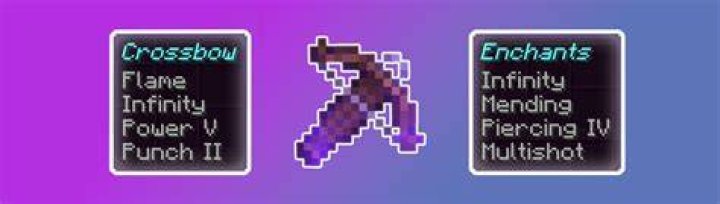 What enchants can you put on a crossbow?
