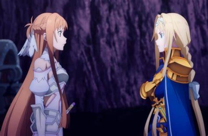 What episode does Asuna appear in Alicization?