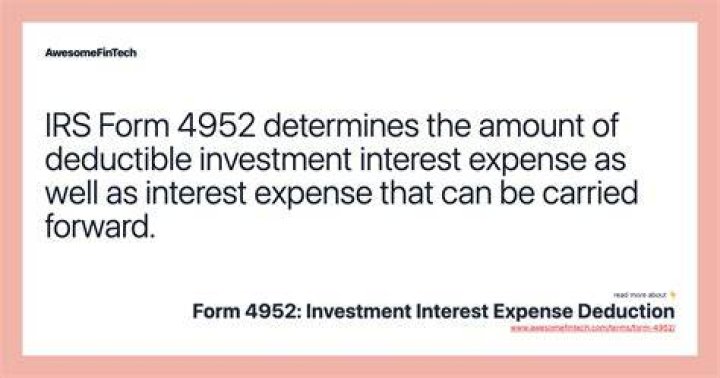 What form is used to determine the deductible investment interest?