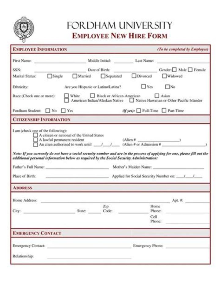 What forms do new hires need to fill out in California?