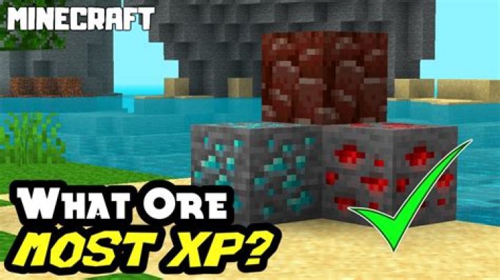What gives the most XP when smelted?
