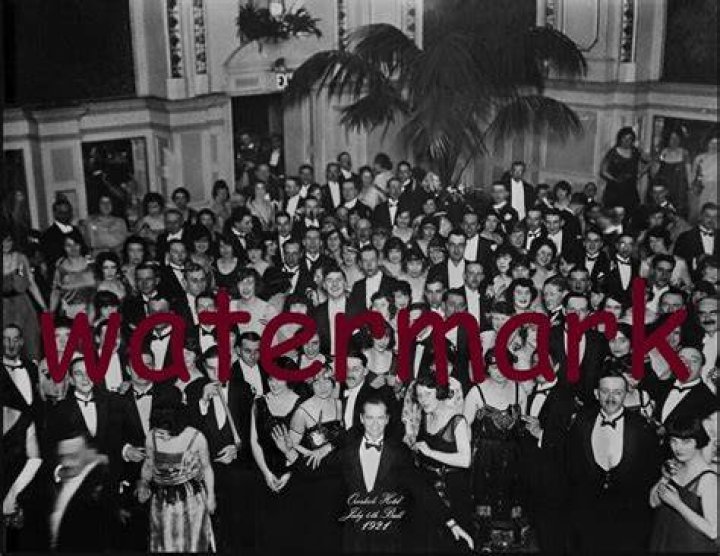 What happened at the Overlook Hotel in 1921?