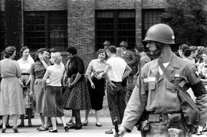 What happened in Little Rock Arkansas in 1957?