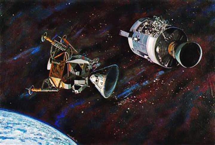 What happened to the lunar module after jettison?