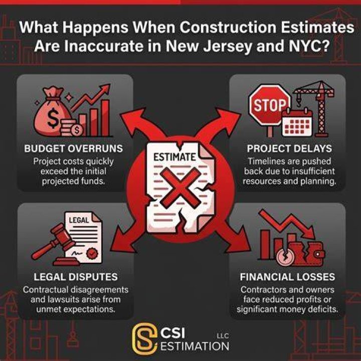 What happens as a result of inaccurate estimates?