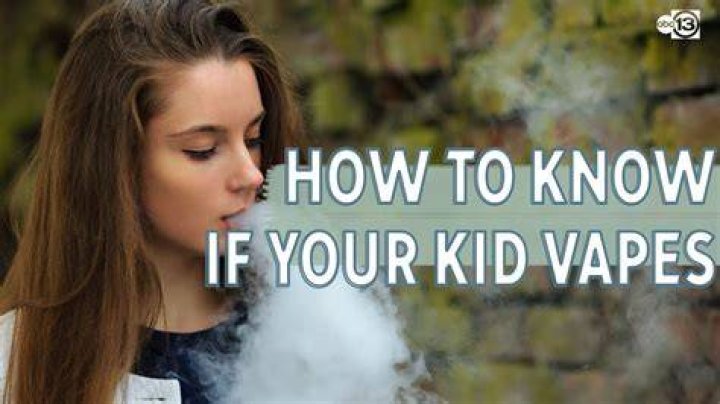 What happens if a 1 year old smokes a vape?