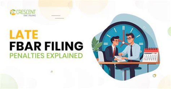 What happens if I file FBAR late?