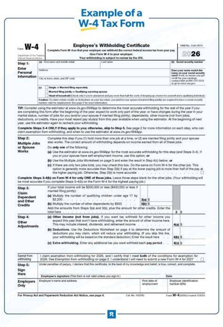 What happens if I put 2 dependents on my w4?