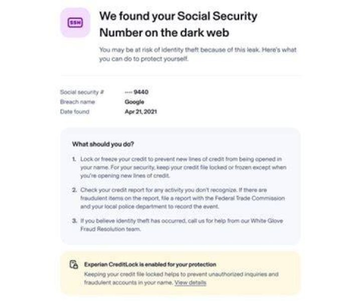 What happens if my Social Security number is not on my tax return?