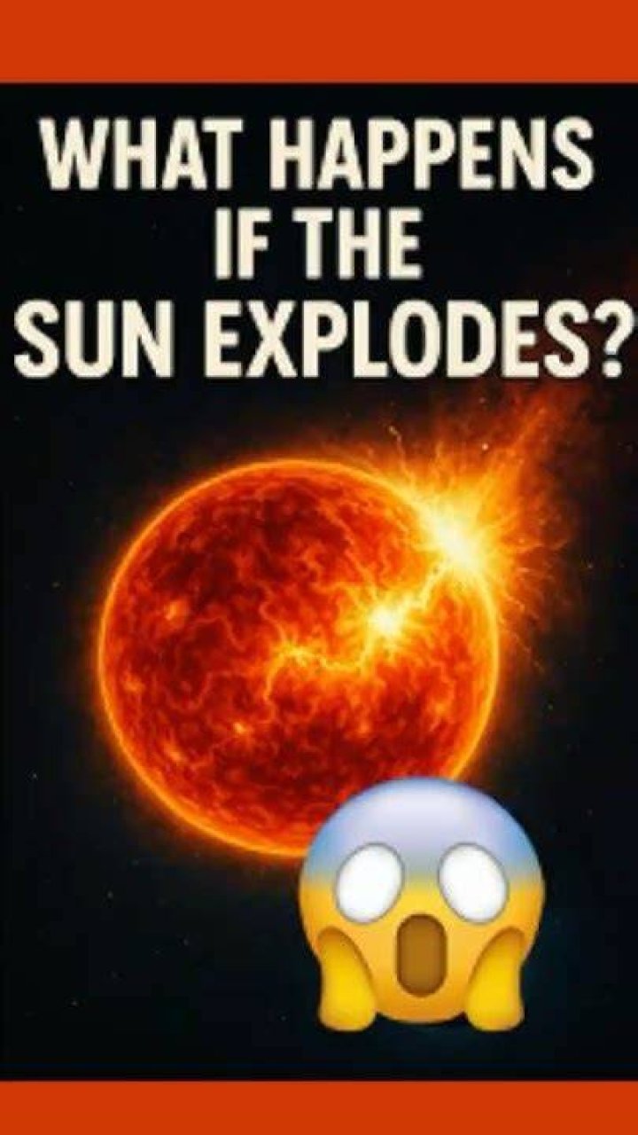 What happens if the Sun explodes?