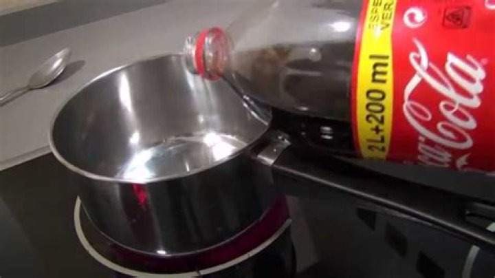 What happens if you boil Coke in a kettle?