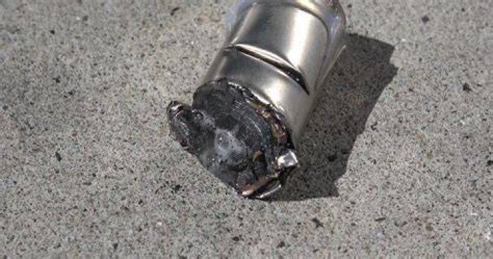 What happens if you cut open a lithium battery?