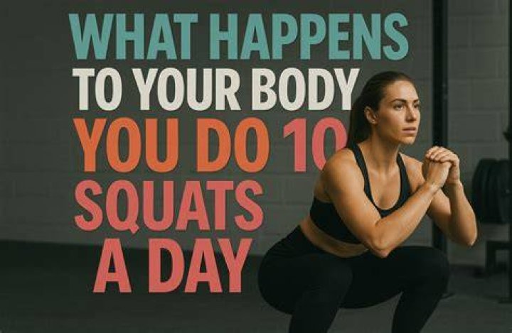 What happens if you do 100 squats a day?