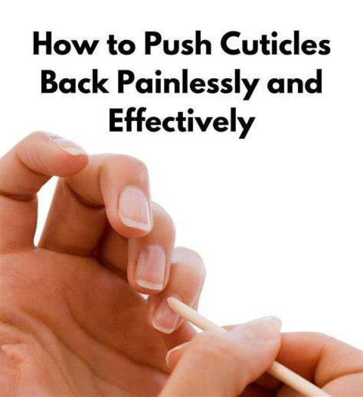 What happens if you don't push back your cuticles?