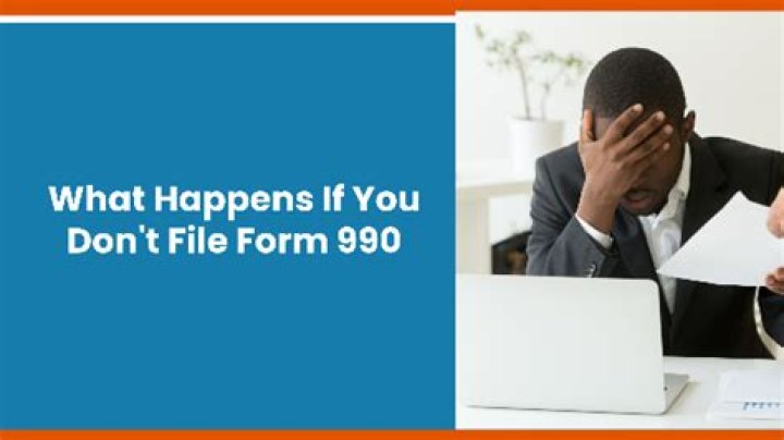 What happens if you file 990 N late?