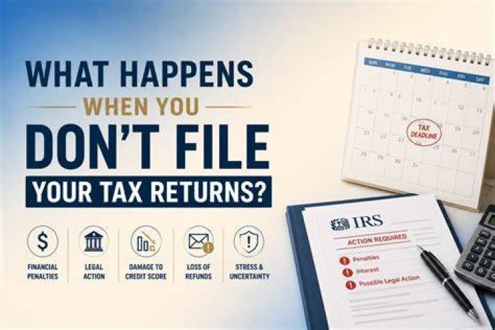 What happens if you forgot to file your taxes last year?