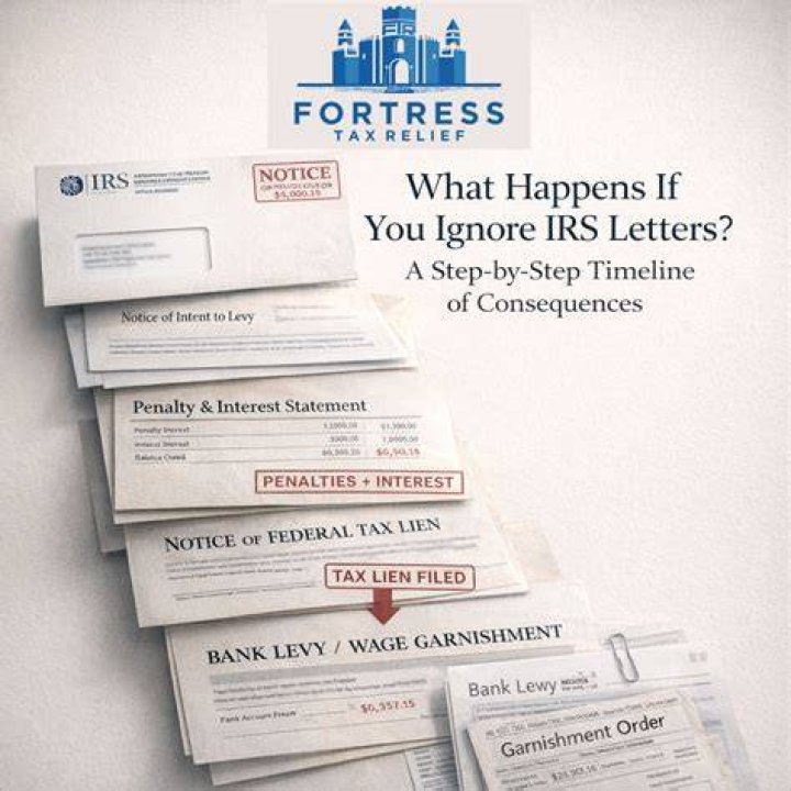 What happens if you get a letter from the IRS?