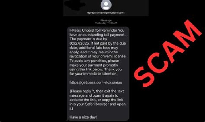 What happens if you open a text from a scammer?