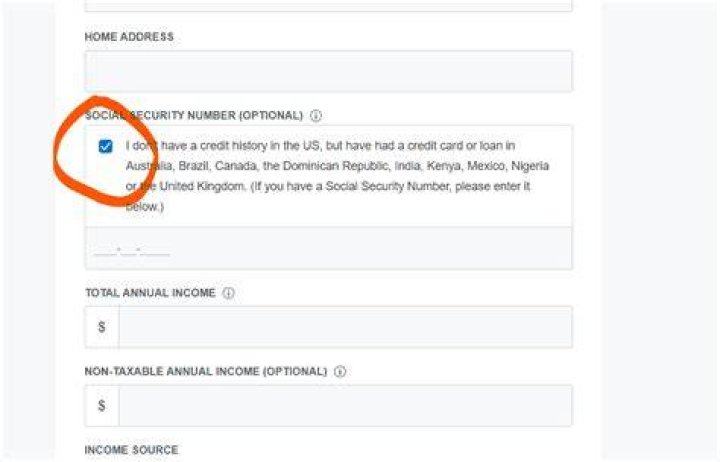 What happens if you put the wrong Social Security number on a credit card application?