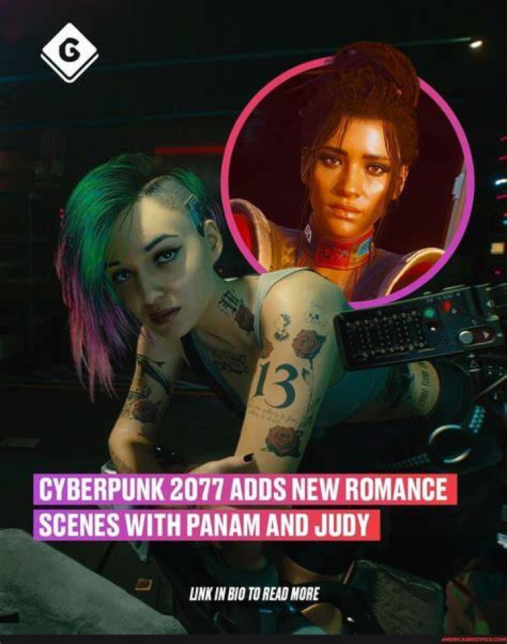 What happens if you romance Judy and Panam?