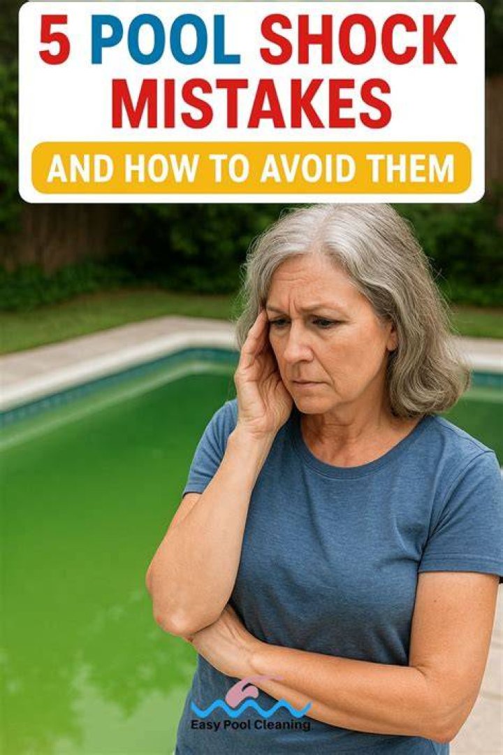 What happens if you swim in a pool with too much shock?