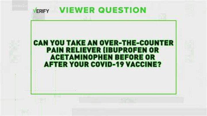 What happens if you take Tylenol before Covid vaccine?