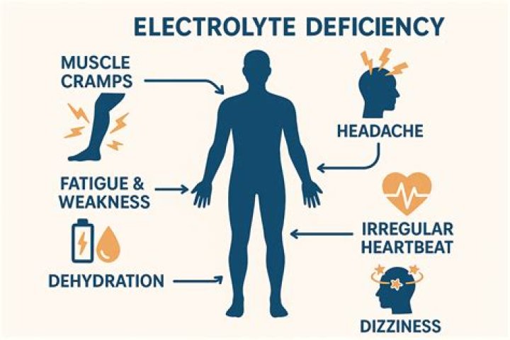 What happens if your body is low on electrolytes?