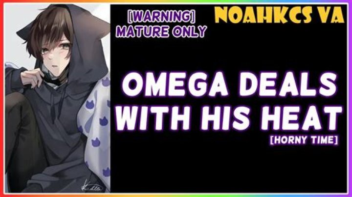 What happens to an Omega in heat?