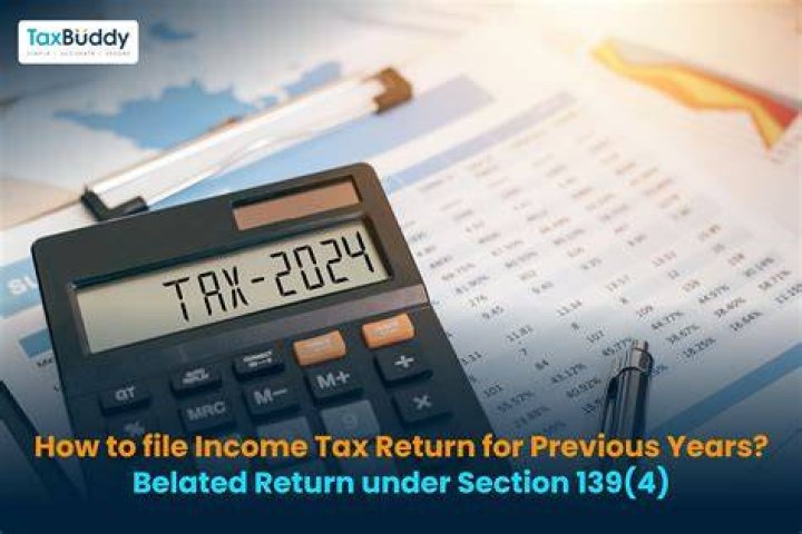 What happens to previous years income tax return?