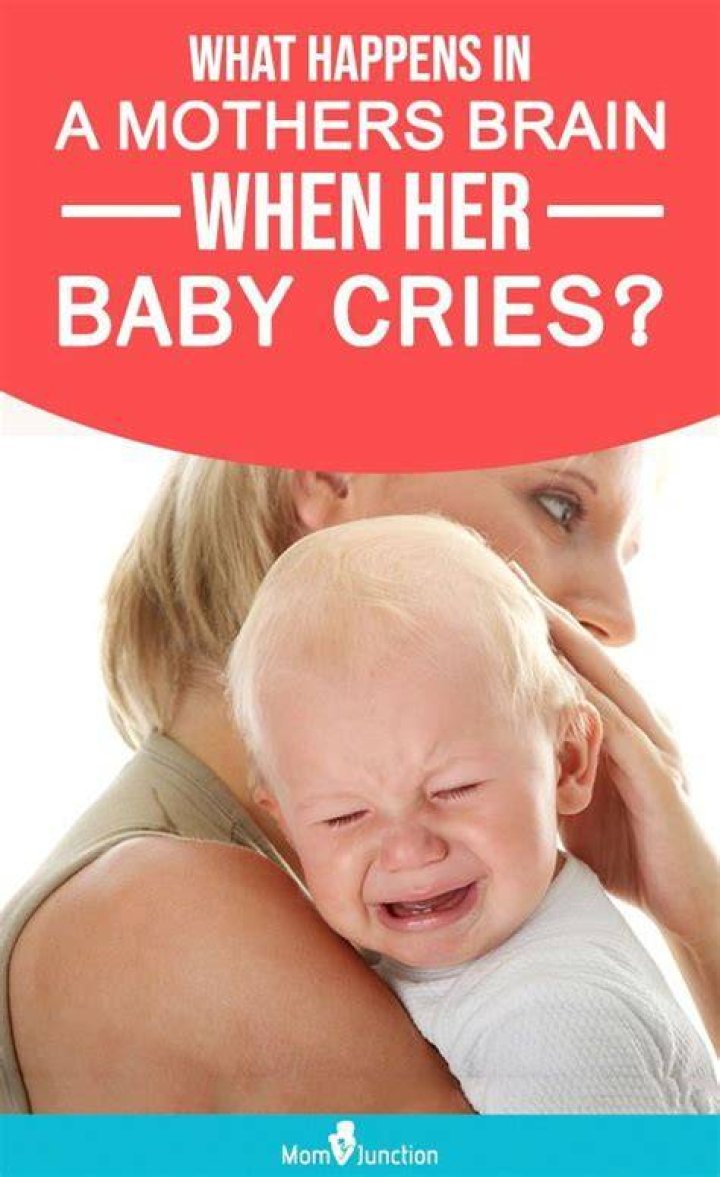 What happens to the baby when the mother cries?