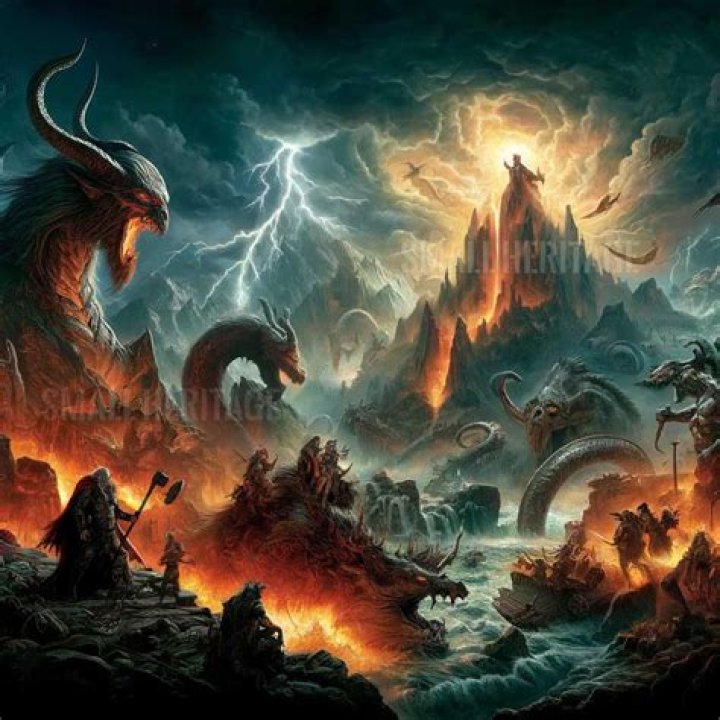 What happens to the giants after Ragnarok?